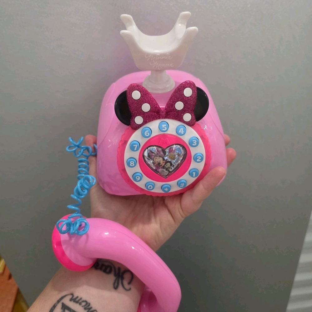 Minnie Mouse Light up Phone WORKS!‎ - Picture 3 of 6